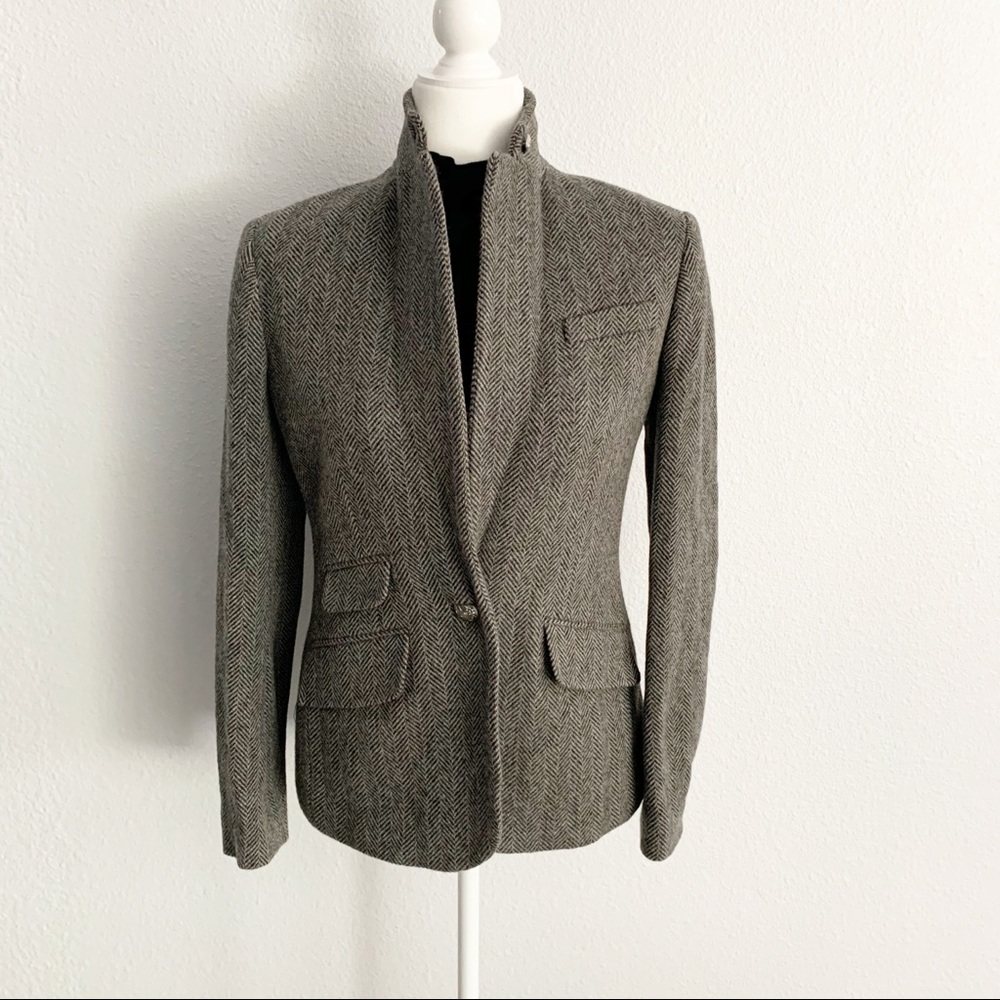 NWT Ralph Lauren Grey Blazer Size 2